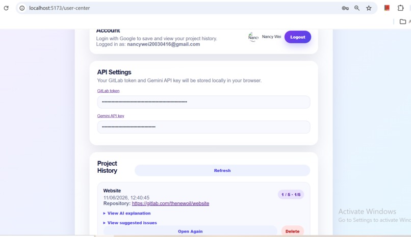 GitLabTerminator – screenshot 5