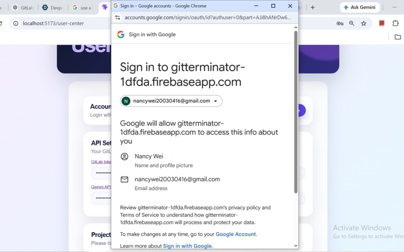 GitLabTerminator – screenshot 7