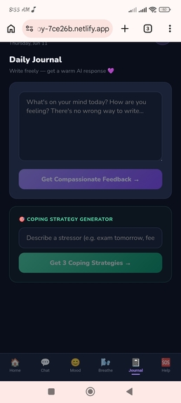 MindMate - AI Student Mental Health App – screenshot 5