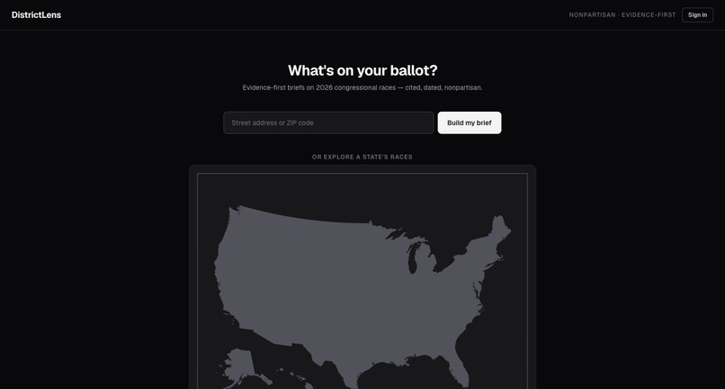 DistrictLens – screenshot 3
