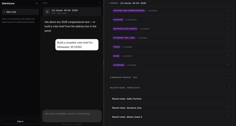 DistrictLens – screenshot 4