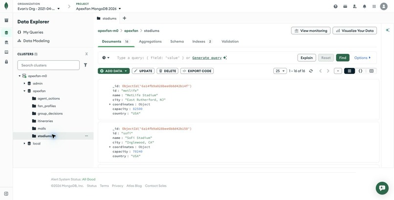 ApexFan-mongodb – screenshot 3