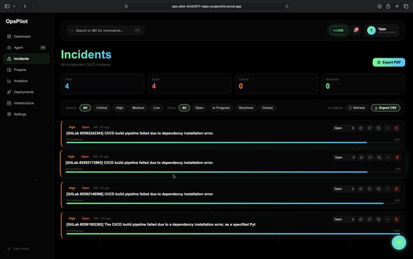 Ops-Pilot AI – screenshot 3