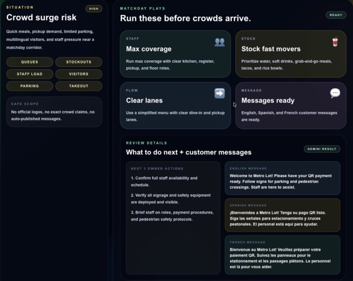 Matchday Surge Agent – screenshot 3