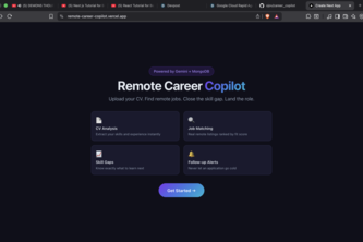 Remote Career Copilot