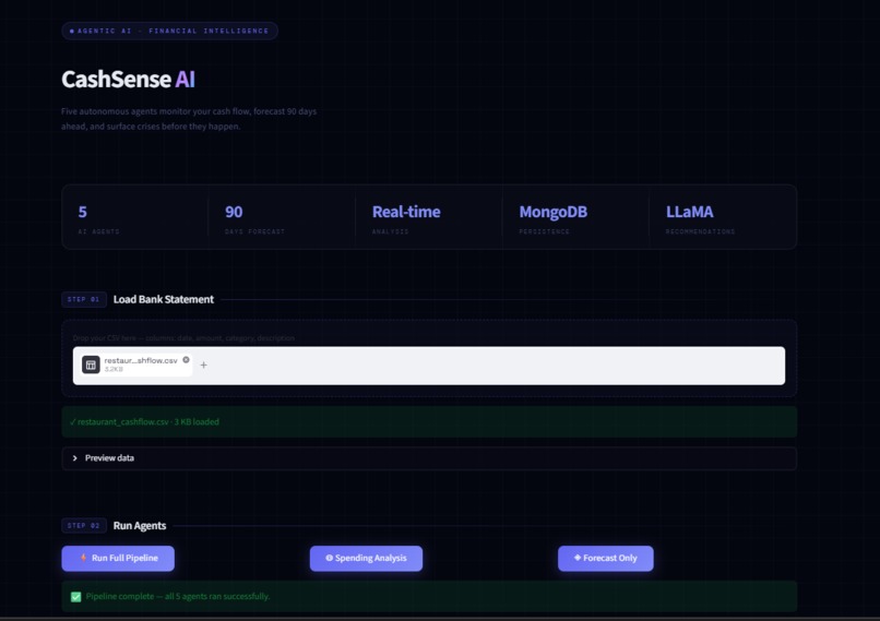 CashSense AI – screenshot 1
