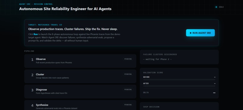 Agent SRE – screenshot 2
