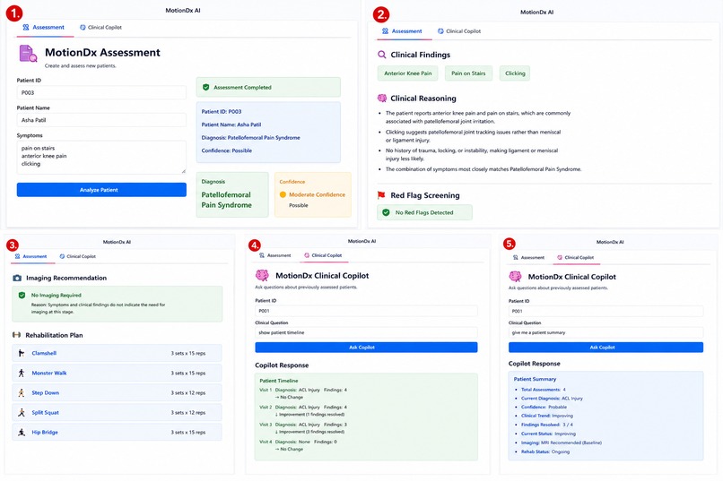 MotionDx Clinical Copilot – screenshot 2