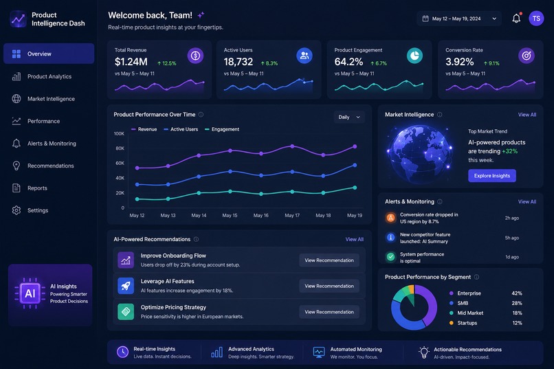 Product Intelligence Dash – screenshot 1