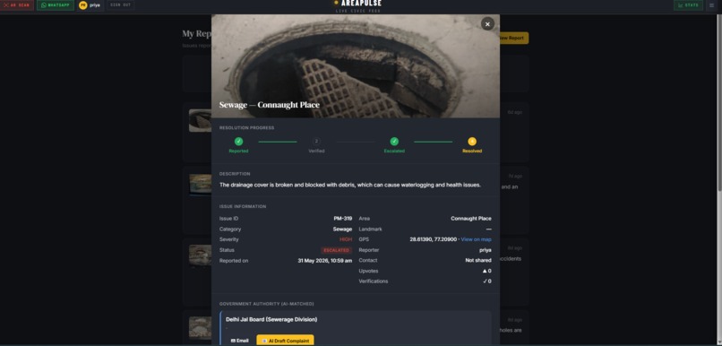 Areapulse – screenshot 4