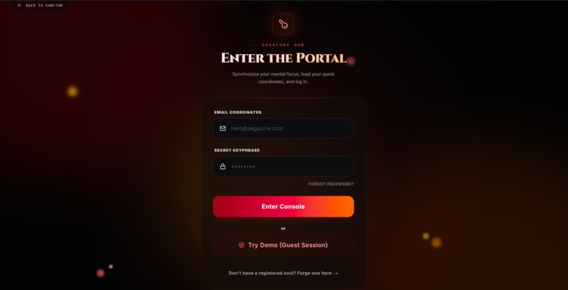 SagaCore – screenshot 2