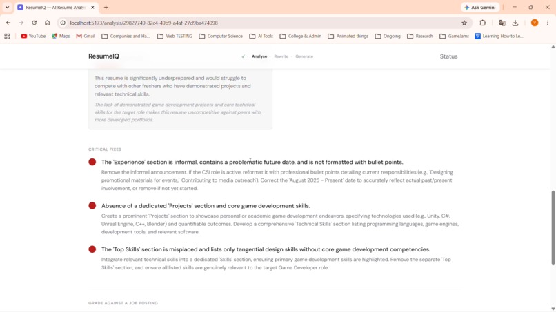 ResumeIQ – screenshot 3