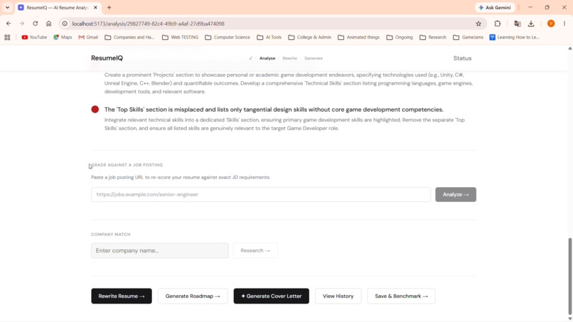 ResumeIQ – screenshot 4