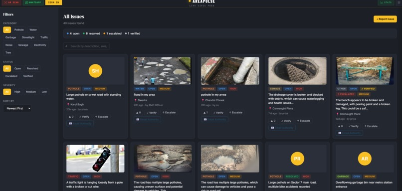 Areapulse – screenshot 5
