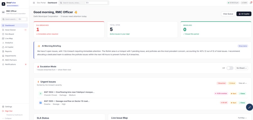 Areapulse – screenshot 6
