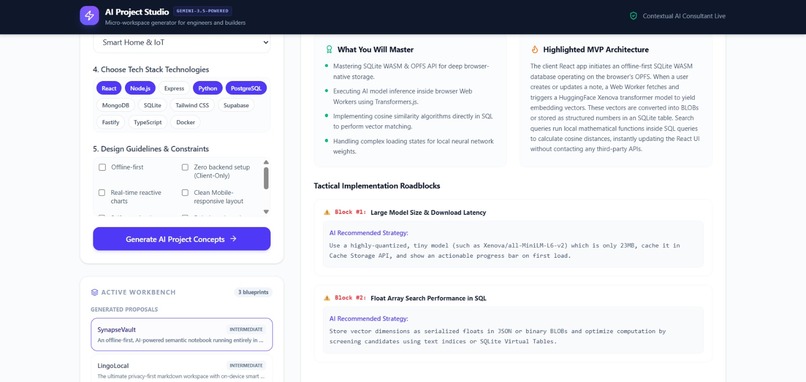 AI Project Idea Generator – screenshot 3