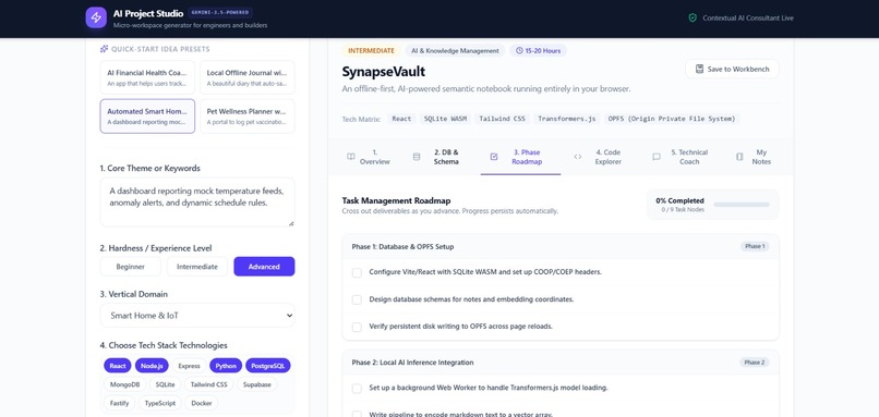 AI Project Idea Generator – screenshot 5