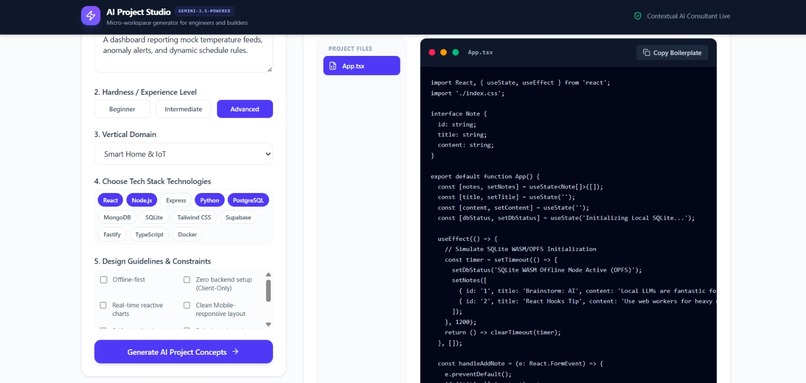 AI Project Idea Generator – screenshot 6