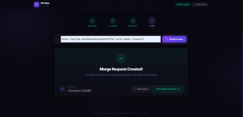 PR Pilot – screenshot 3