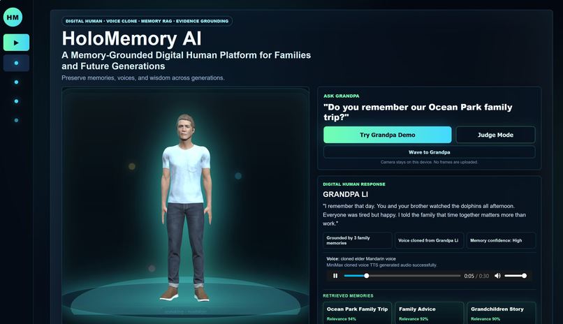 HoloMemory AI – screenshot 1