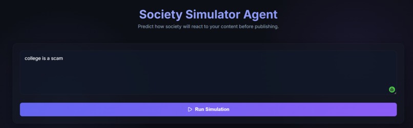 SocietyAI – screenshot 1