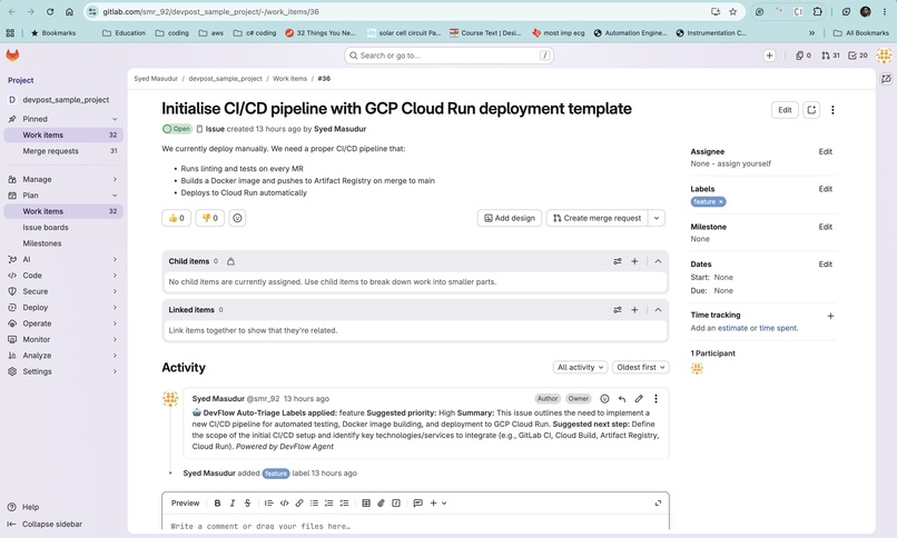 DevFlow Agent – screenshot 5