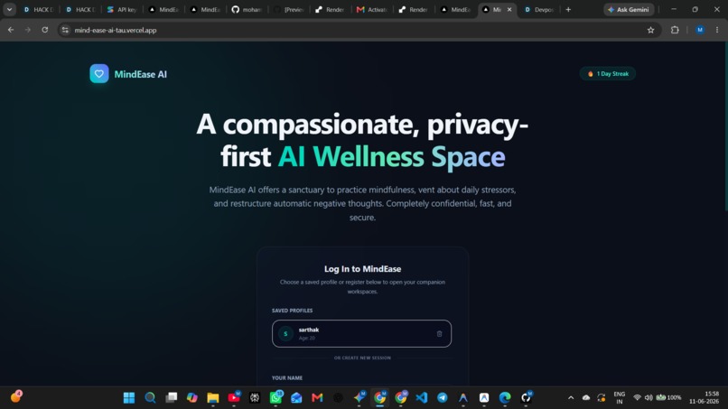 MindEase AI – screenshot 3