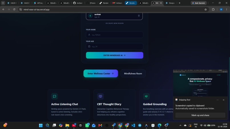 MindEase AI – screenshot 5