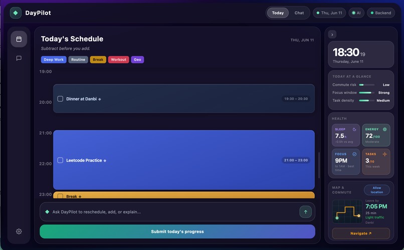Daypilot – screenshot 2