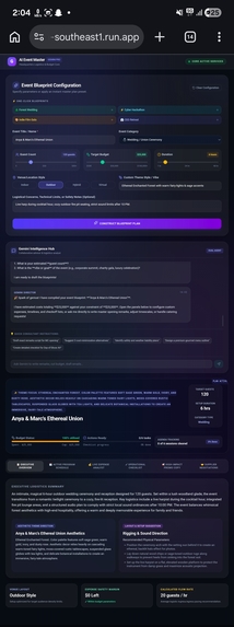 Ai Event Planners  – screenshot 1