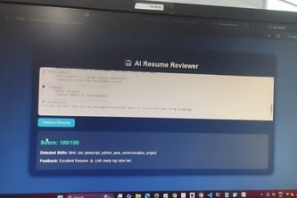 AI RESUME REVIEWE