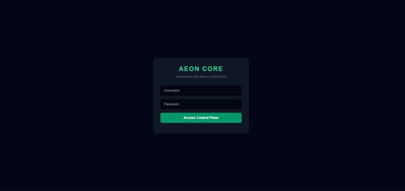 Aeon Core: Autonomous Closed-Loop SRE Remediation Engine – screenshot 7