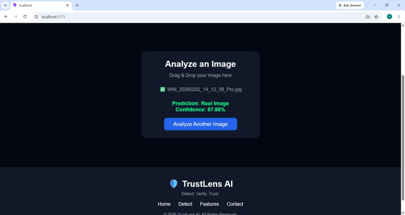 TrustLens AI – screenshot 2