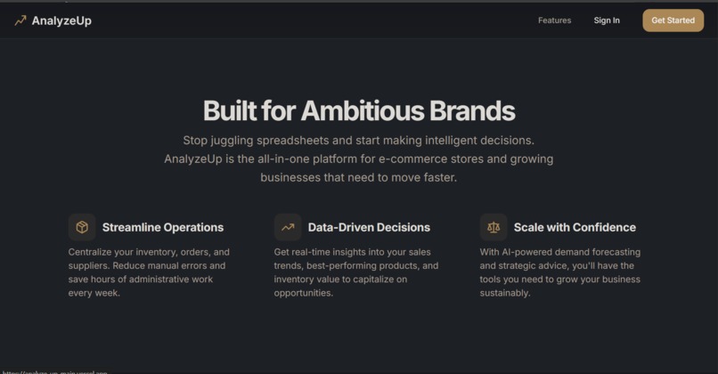 AnalyzeUp – screenshot 2