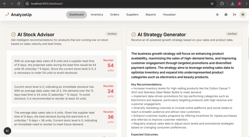 AnalyzeUp – screenshot 6