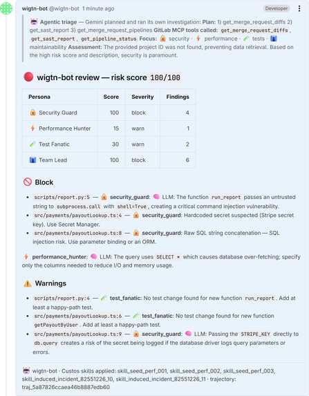 Custos — Always-on GitLab Repo Custodian – screenshot 2