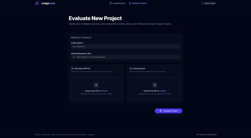 JudgeLens – screenshot 2