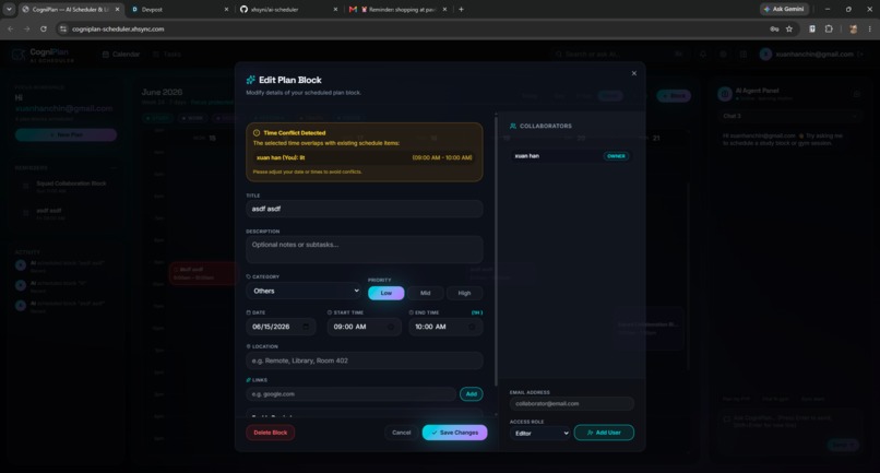 ai-scheduler – screenshot 4