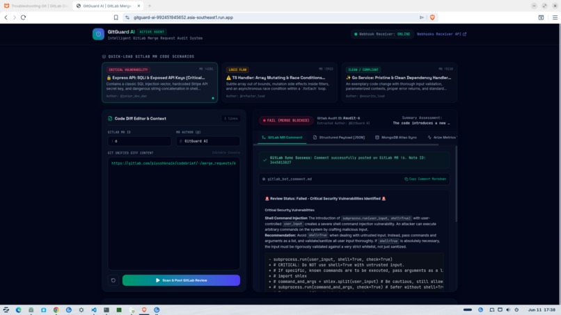 GitGuard AI – screenshot 1