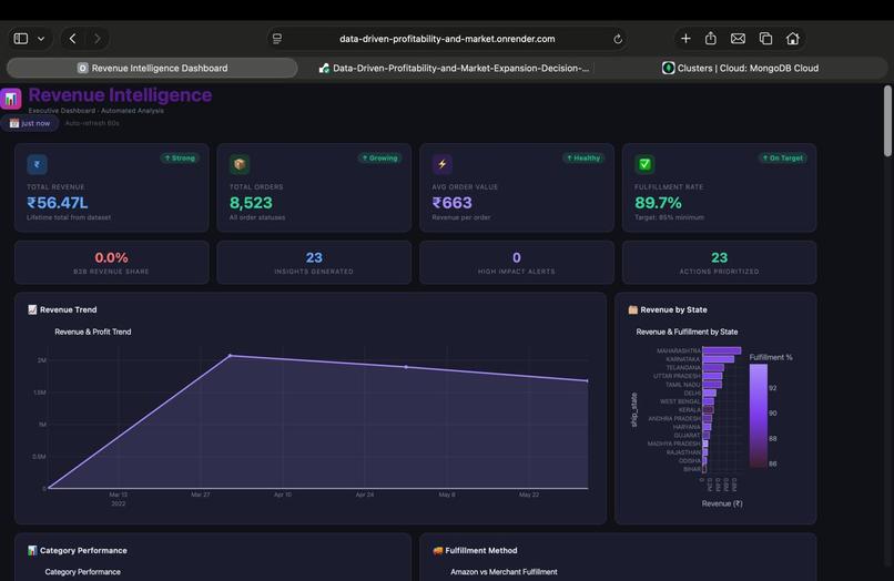 Revenue Intelligence – screenshot 1