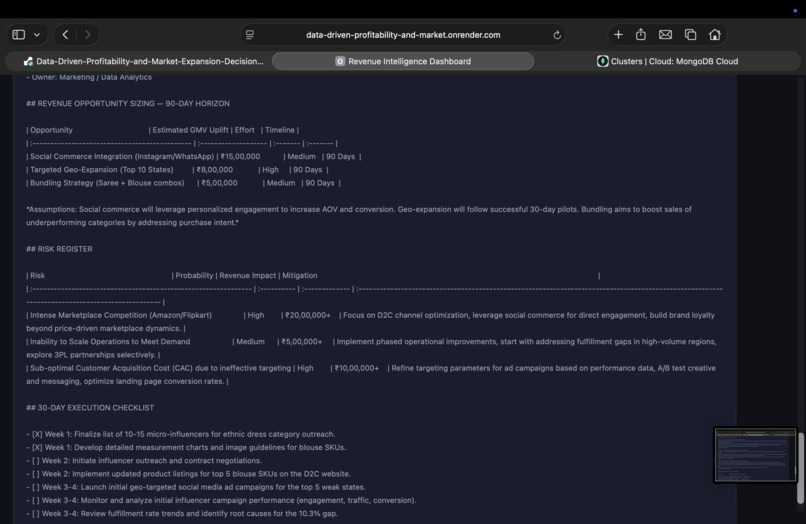 Revenue Intelligence – screenshot 6