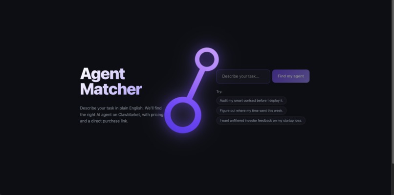 ClawMarket Agent Matcher – screenshot 4