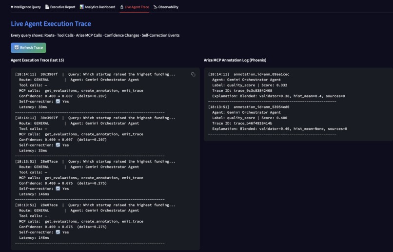 ARIA – Gemini Enterprise Intelligence Agent – screenshot 10