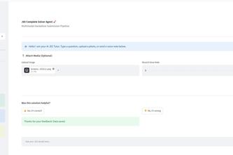 JEE Solver Agent