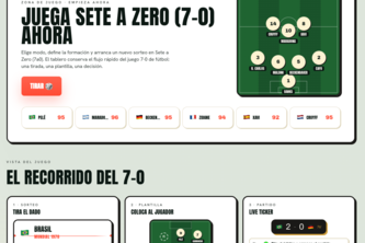 Sete a Zero (7a0) · Juego 7-0 del Mundial gratis online
