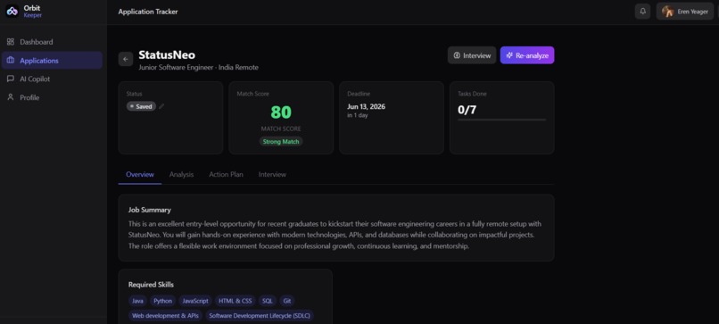 OrbitKeeper – screenshot 3