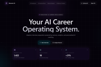 Memento OS – AI Career Operating System