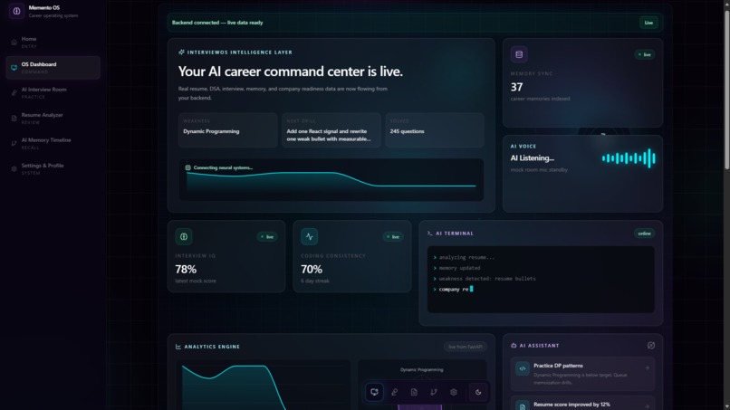 Memento OS – AI Career Operating System – screenshot 11