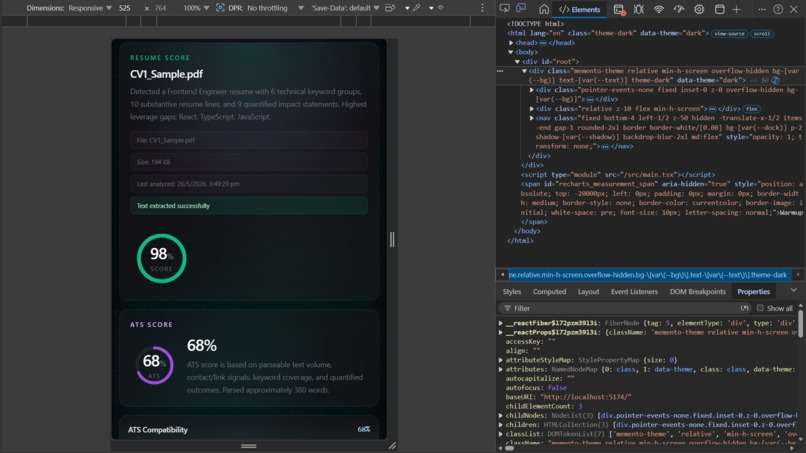 Memento OS – AI Career Operating System – screenshot 12