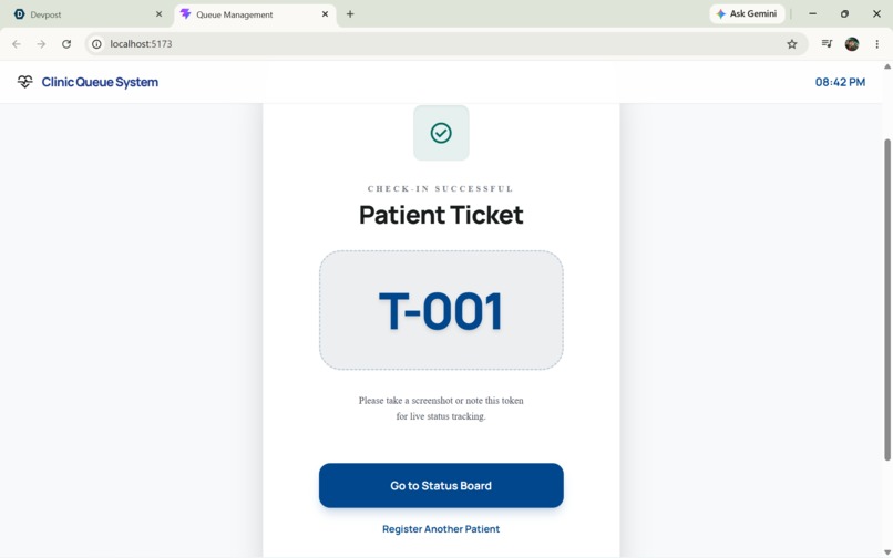 Queue Management – screenshot 2